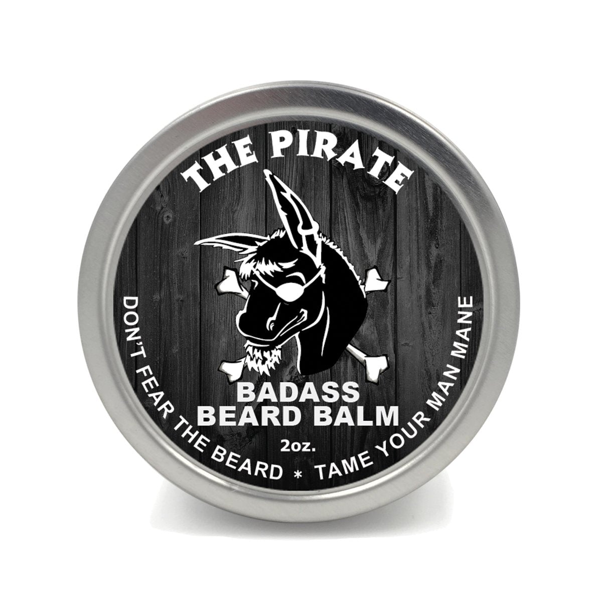 Badass Beard Care Beard Balm - The Pirate Scent, 2 Ounce - All Natural Ingredients, Keeps Beard and Mustache Full, Soft and Healthy, Reduce Itchy Beauty and Personal Care Badass Beard Care