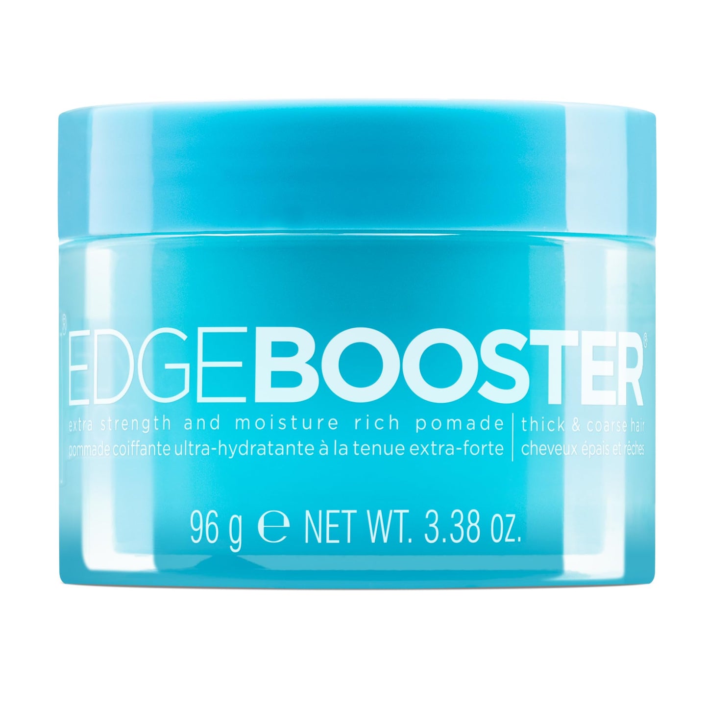 Style Factor Edge Booster Extra Strength & Moisture Rich Pomade | Strong Hold Edge Control Gel for Thick & Coarse Hair | High Shine, Non-Greasy Beauty & Personal Care Style Factor