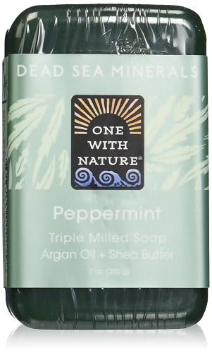 One With Nature Soap, Peppermint, 7 Ounce (Pack of 36) Beauty & Personal Care One With Nature