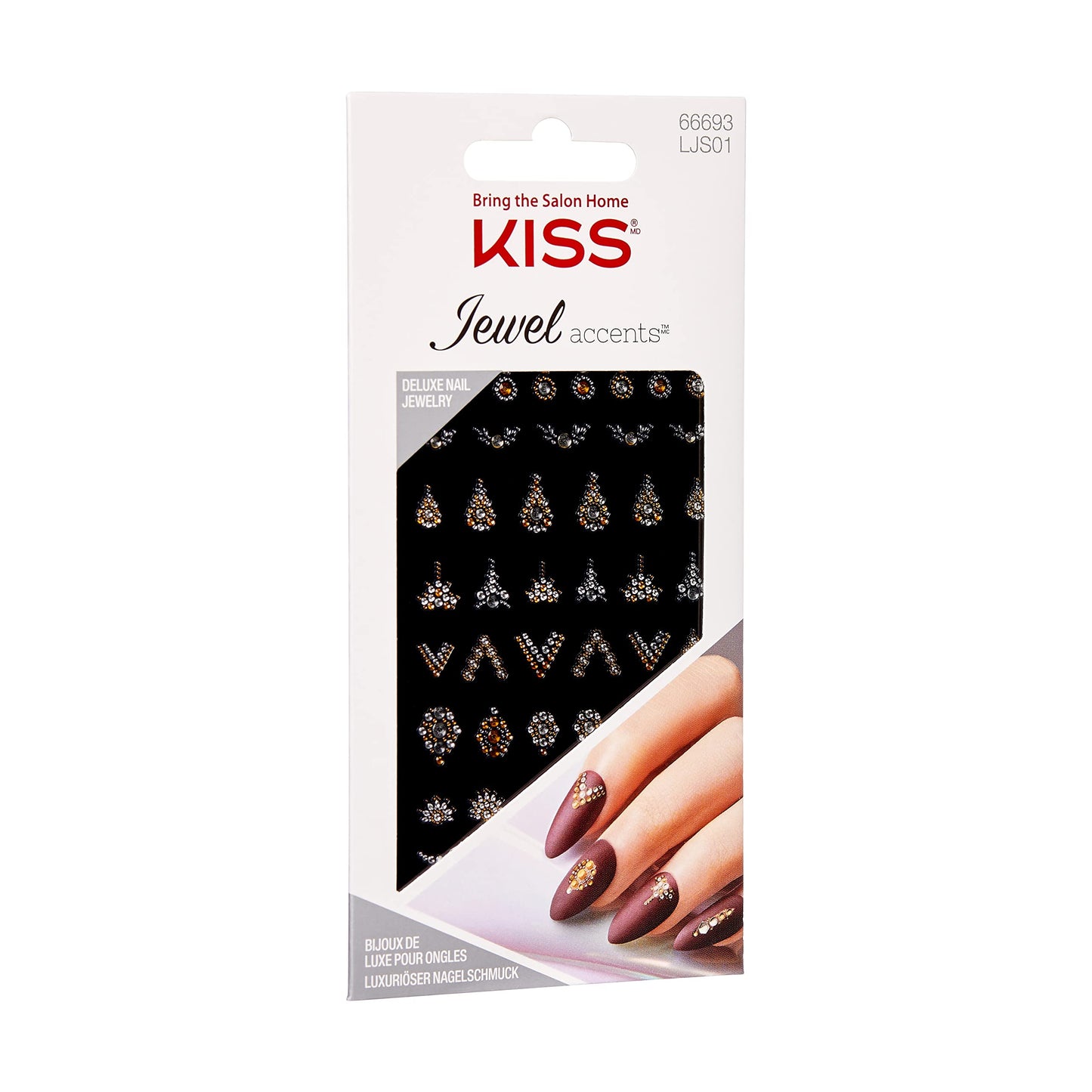 Kiss Jewel Accents 66693 (LJS01) Treasure Trove, 1.6 Ounce Beauty and Personal Care KISS