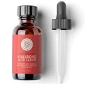 Pure Body Naturals Hyaluronic Acid Serum for Face - Pure Hyaluronic Acid with Vitamins C & E - Non-Greasy + Non-Comedogenic Formula, Age Defying Beauty & Personal Care Pure Body Naturals
