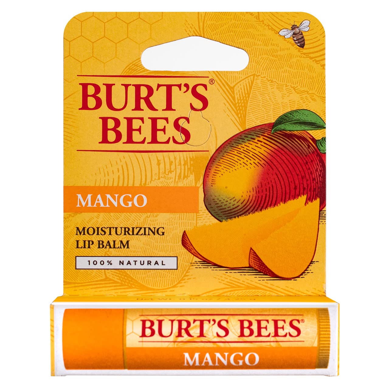 Burt's Bees Moisturizing Lip Balm, Mango 0.15 oz (Pack of 5) Beauty & Personal Care Burt's Bees