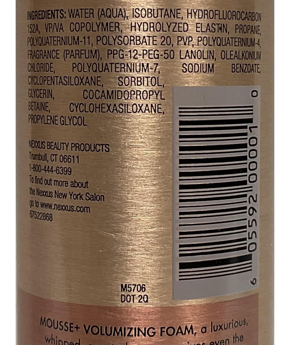 Nexxus Nexxus Styling Hair Mousse for Volume Medium Hold Mousse Pow, 10.6 FZ Beauty & Personal Care Nexxus