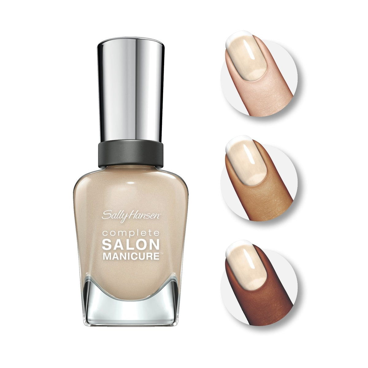 Sally Hansen Complete Salon Manicure Nail Polish, Almost Almond, 0.5 Fluid Ounce Beauty & Personal Care Sally Hansen