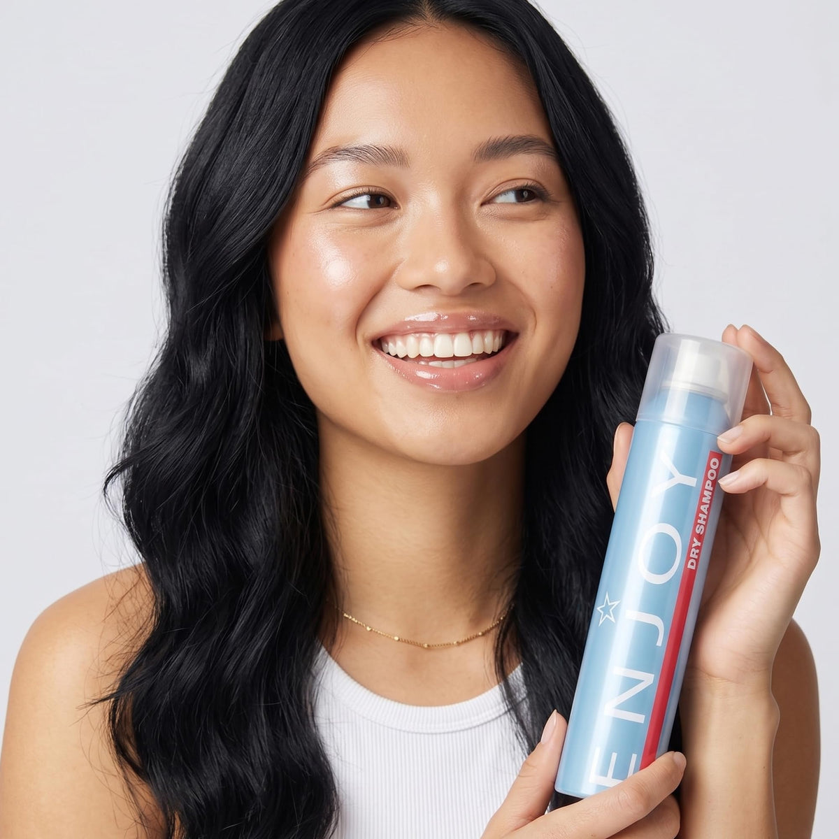 Enjoy Dry Shampoo, Oil-Absorbing and Volumizing Refreshing Spray, Weightless Waterless Cleanser for Instant Body and a Clean, Vibrant Finish, 4.0 Oz