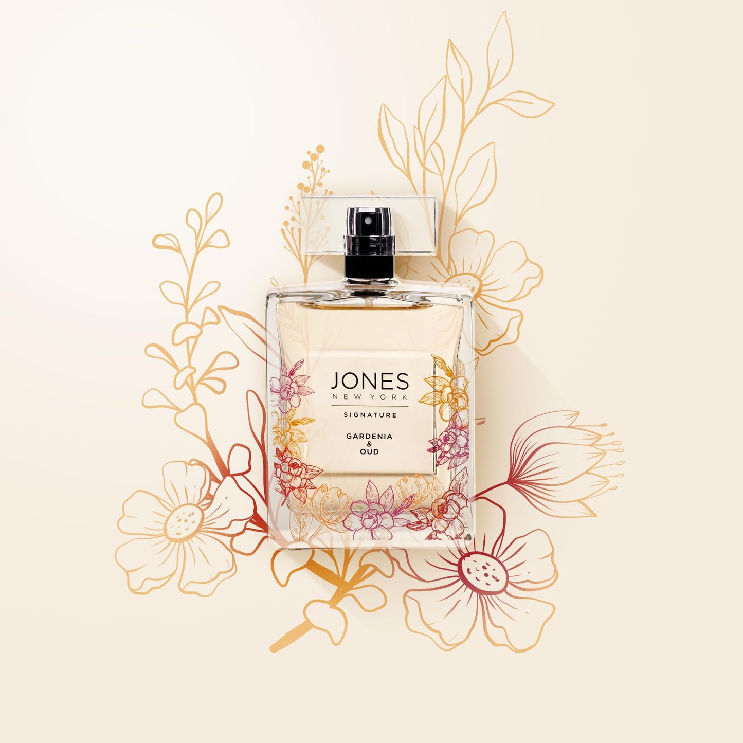Jones New York Gardenia & Oud Eau De Parfum Fragrance for Women 3.4 fl oz Beauty & Personal Care Jones New York