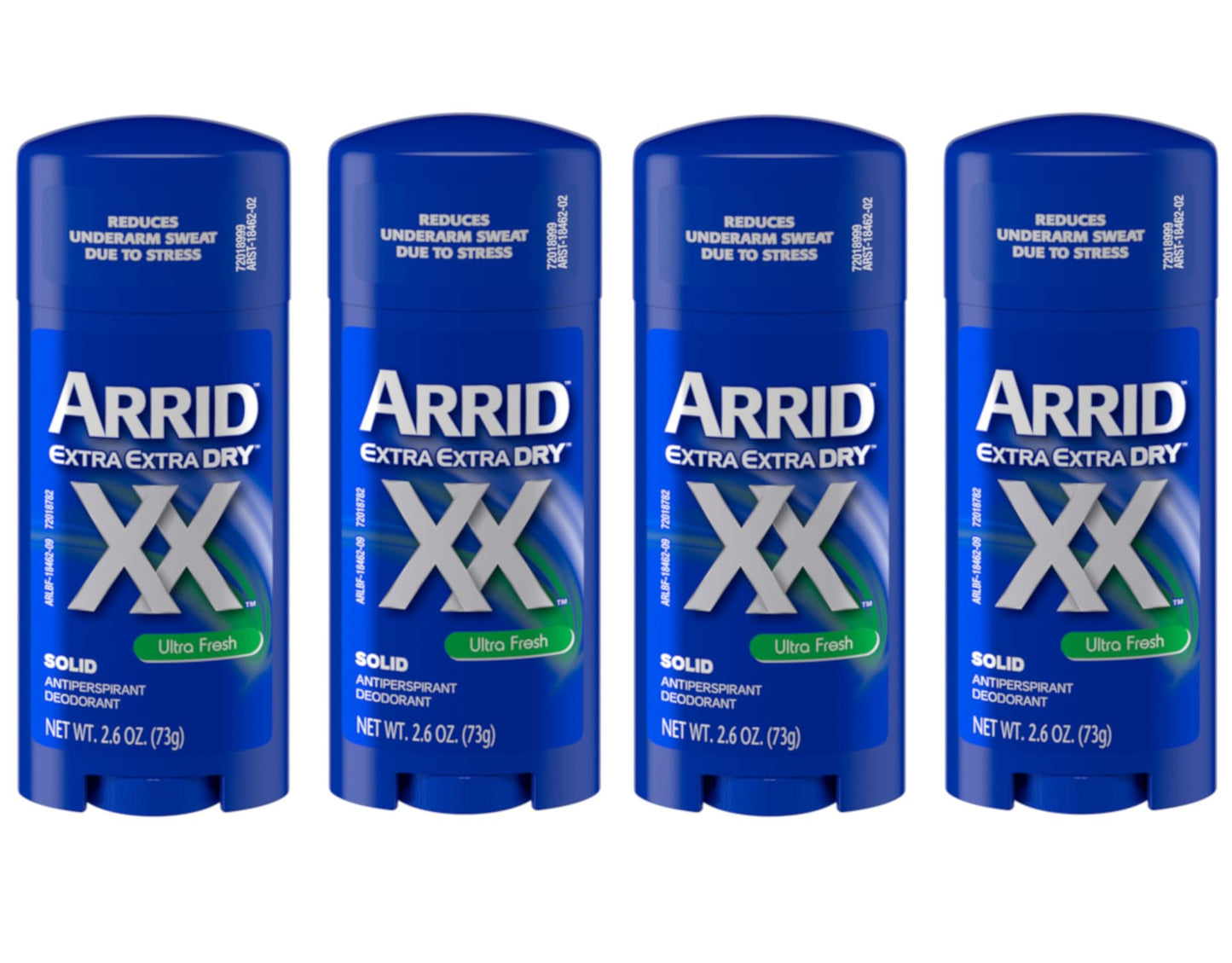 ARRID XX Anti-Perspirant Deodorant Solid Ultra Fresh - 2.6 oz, Pack of 4 Beauty and Personal Care Arrid