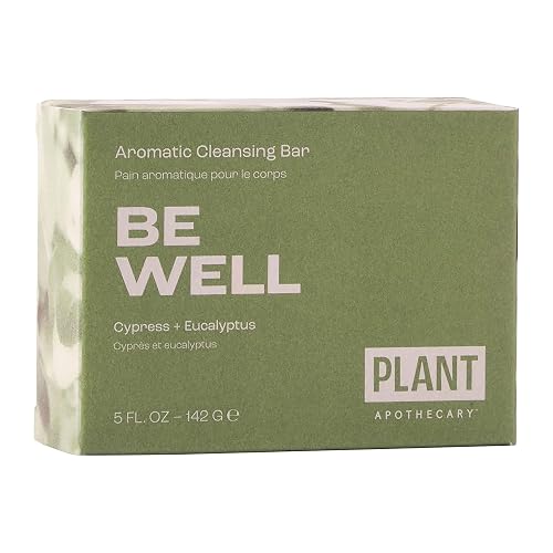Plant Apothecary Be Well Eucalyptus Soap Bar - Scented, Vegan Soap with Shea Butter and Vitamin C for Skin, Moisturizer and Anti-aging Protection - 5 Beauty & Personal Care plant apothecary