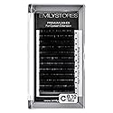 EMILYSTORES Eyelash Extensions 0.10mm Thickness C Curl Length 8-14mm Mixed Sizes Individual Volume Natural-Looking eyelashes Single Size For Lash Beauty & Personal Care EMILYSTORES