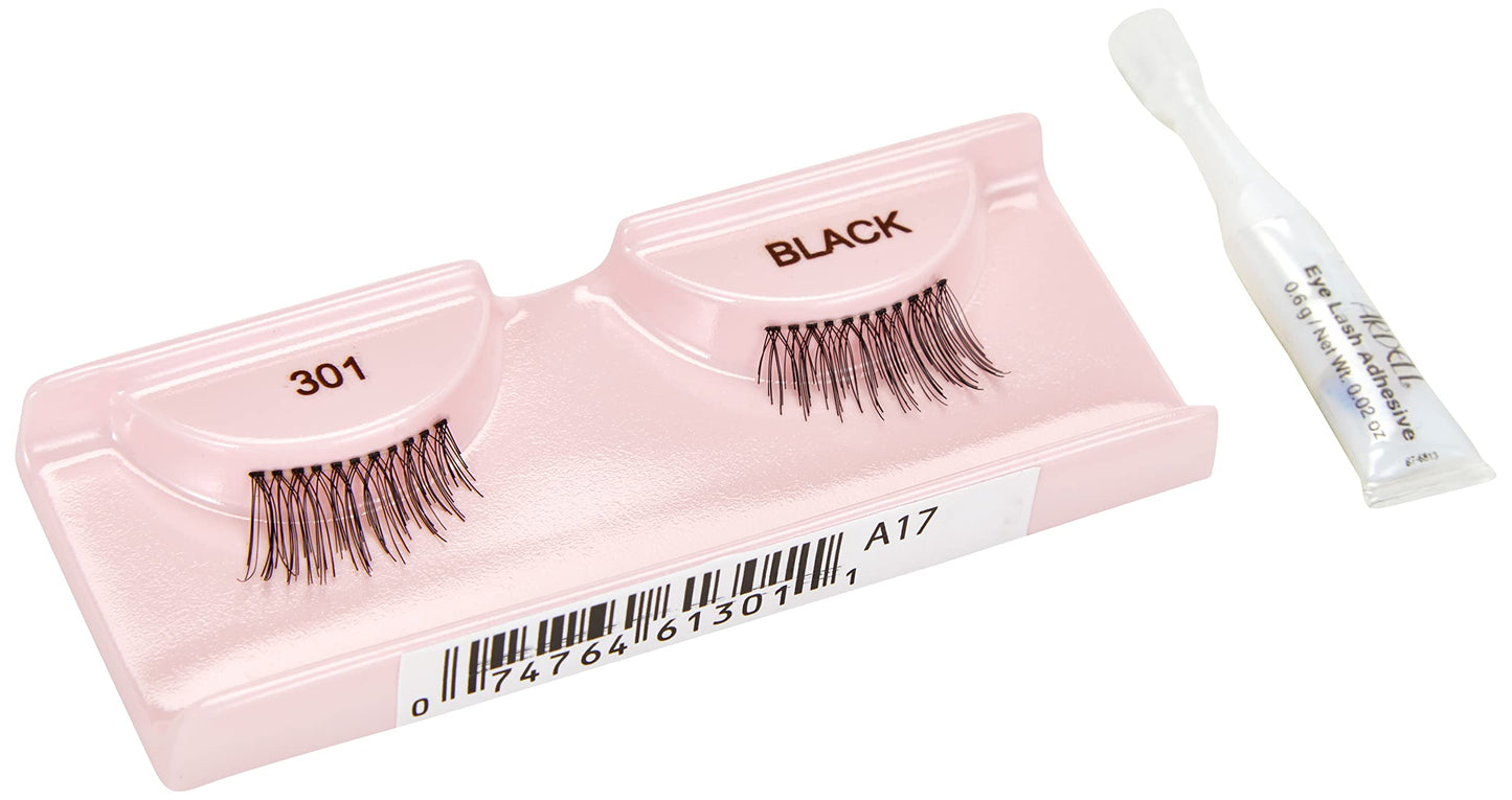 Andrea Strip Lashes, Accent Lash #301, (61301) 1 Pair (Pack of 4) Beauty & Personal Care ANDREA