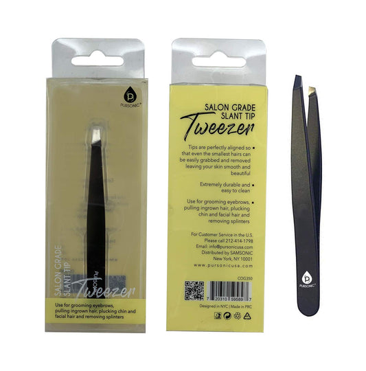 Pursonic Professional Slant Tip Tweezer Beauty and Personal Care Pursonic