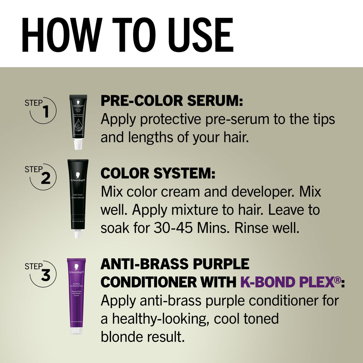 Schwarzkopf Keratin Blonde Hair Dye, 8.0 Medium Blonde, Professional Quality Permanent Hair Color, Bond Enforcing System, Pre-Color Serum & Purple Beauty & Personal Care Schwarzkopf