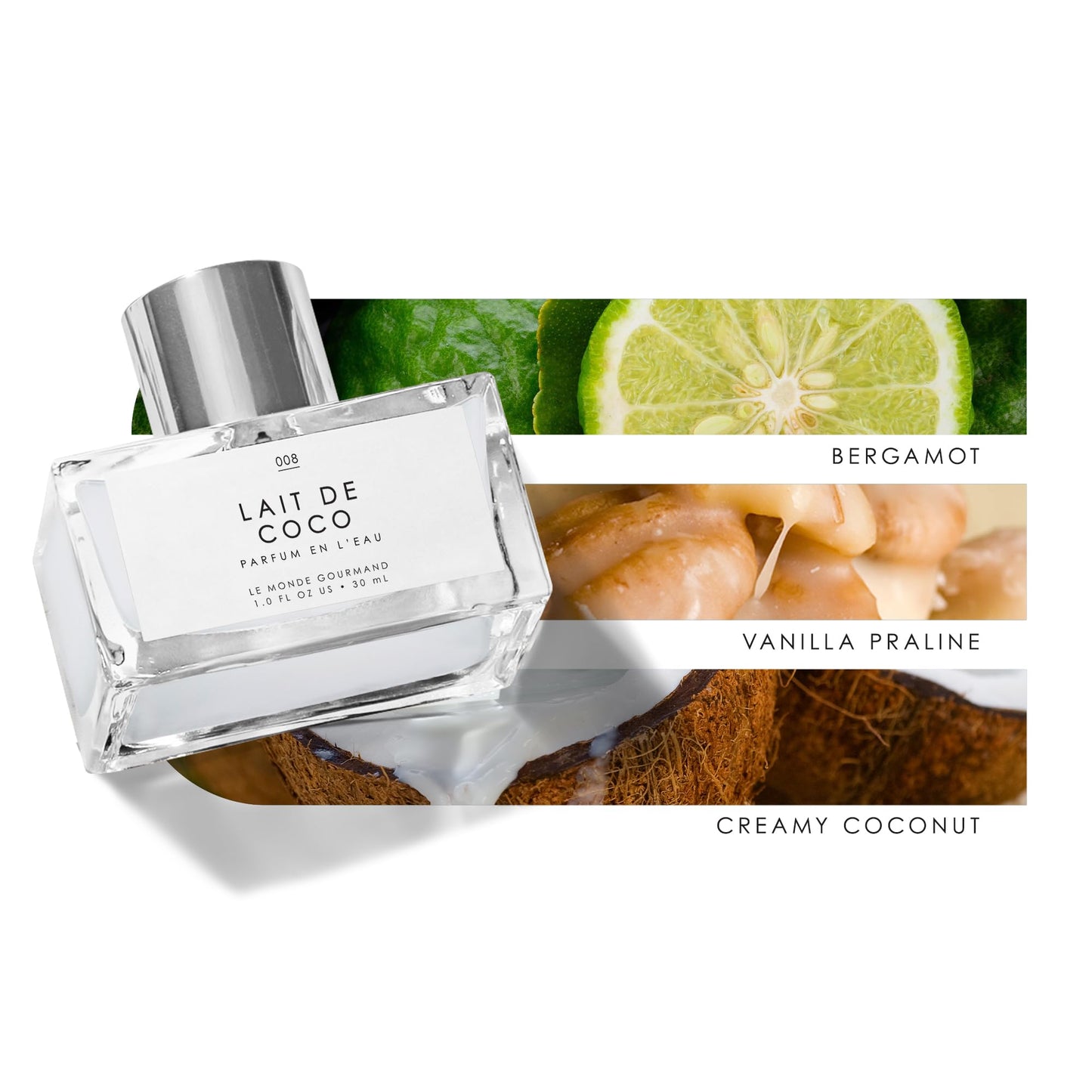 Le Monde Gourmand Le Jumbo Lait de Coco Eau de Parfum - 2.5 fl oz (75 ml) - Coconut, Vanilla, Bergamot Perfume Notes Beauty & Personal Care Le Monde Gourmand