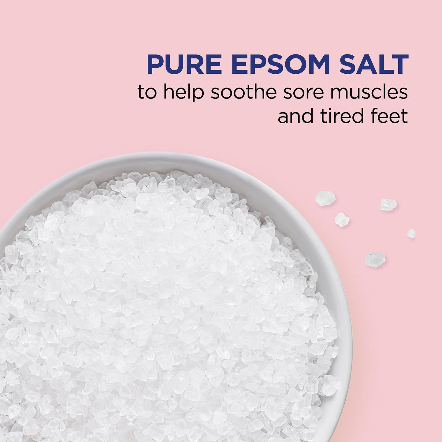 Dr Teal's Pure Epsom Magnesium Salt Soak, Fragrance Free, 6 lbs (Pack of 6) Beauty and Personal Care Dr Teal's