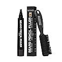 Pacinos Beard Pencil Filler - Water Proof, Long Lasting Coverage & Natural Finish - Beard, Moustache & Eyebrows - Micro-Fork Tip for Seamless Beauty & Personal Care Pacinos