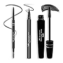 bdb Universal Eyebrow Kit - Eyebrow Pencil, Liquid Eyeliner & Mascara, Long-Lasting, Waterproof, Raven Black Beauty & Personal Care billion dollar brows