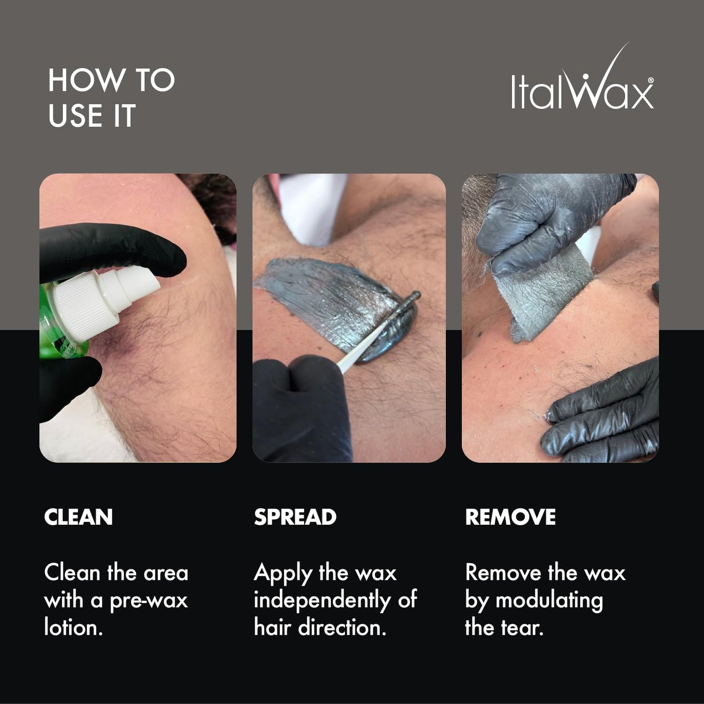 Italwax Pour Homme - 1kg / 2.2lb - Hard wax beads for hair removal - Special for man - Natural formulation - Easily removes coarse hairs - Ideal Beauty and Personal Care Italwax