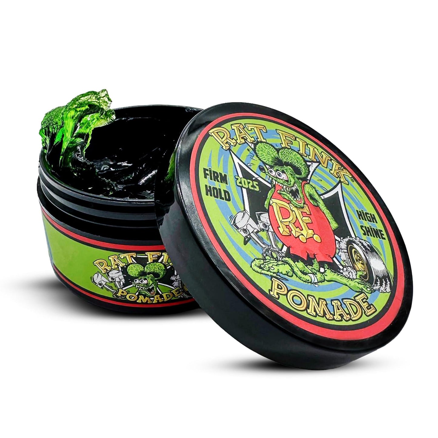 Rat Fink Pomade | Water Based | Strong Hold | High Shine | Enriched with Castor Oil and Coconut Oil | Summer Sea Breeze Scent, 4 oz. Beauty & Personal Care Don Juan