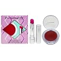 MAC M·A·C Cosmetics No Work All Glow Play Kit: Purple - Cushiony Blush + Tendertalk Lip Balm Beauty & Personal Care MAC