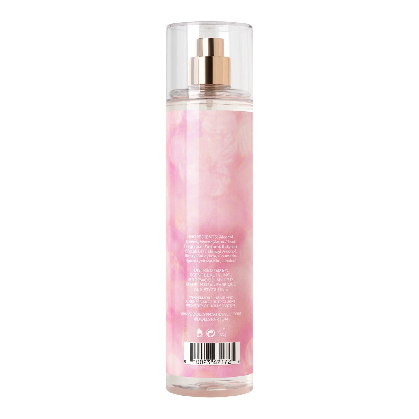 Dolly Parton Tennessee Sunset Body Mist by Scent Beauty - Perfume for Women - Fruity, Floral and Feminine Fragrance with Notes of Honeysuckle, Vanilla Beauty & Personal Care SCENT BEAUTY