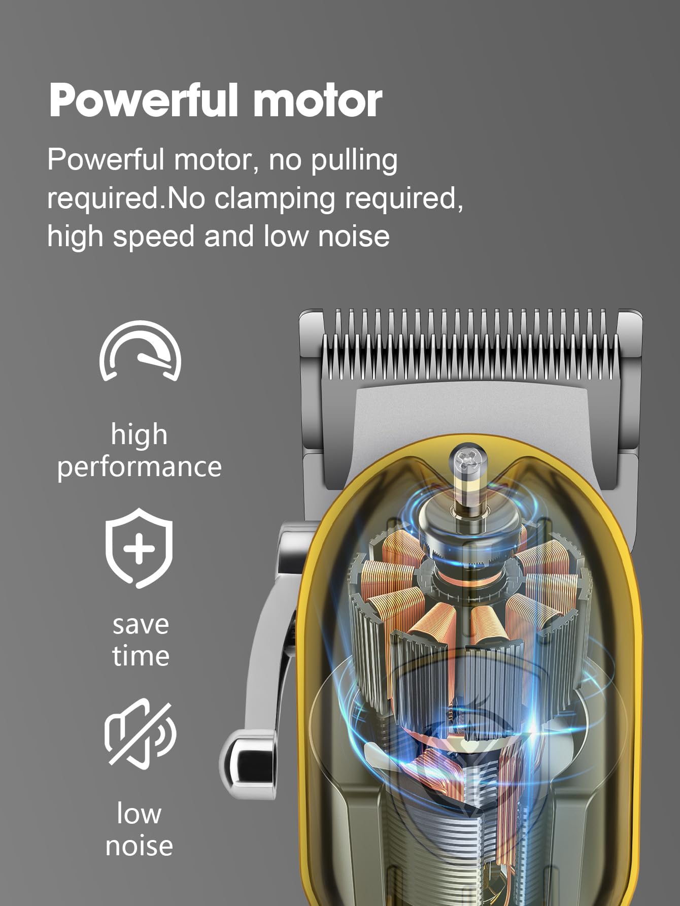 Hair Clippers for Men, Professional Cordless & Trimmer Set, Quiet, for Cutting Kit with LED Display, 4 Limit Combs, Electric Shaver for Women Home Beauty and Personal Care QDKVTNDJZ