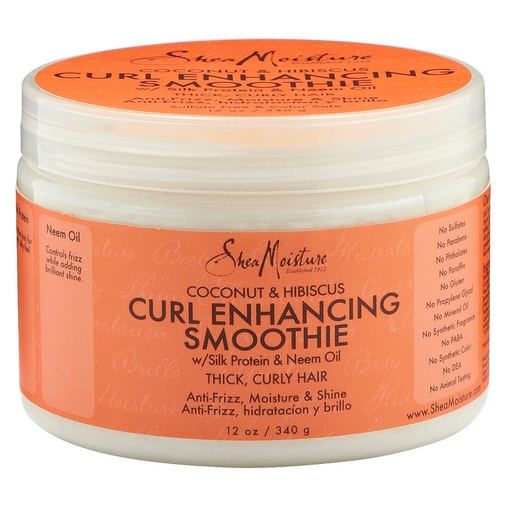 Shea Mst Curl Enh Smth Cc Size 12z Shea Moisture Coconut & Hibiscus Curl Enhancing Smoothie 12z Beauty & Personal Care Shea Moisture