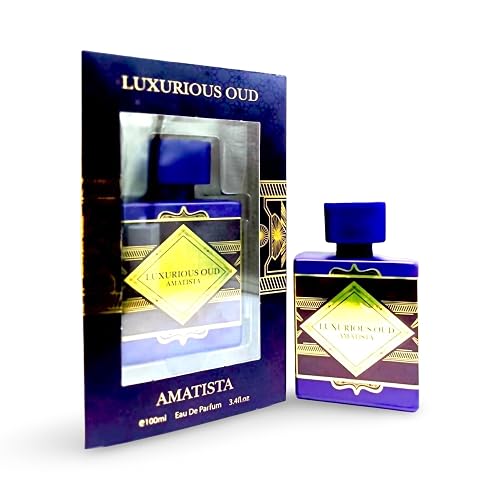 Secret Plus LUXURIOUS OUD AMATISTA Eau de Parfum, Amber Floral Fragrance with Oud Notes, 3.4 Fl Oz Beauty & Personal Care Secret Plus
