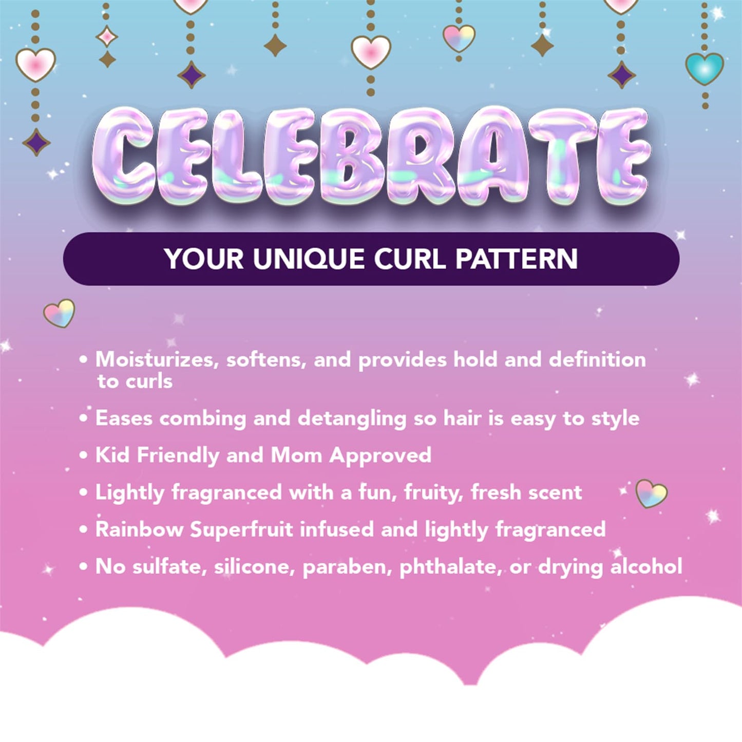 MAGICAL TRESSES’ by Afro Unicorn - Swirls & Twirls Curl Cream - Defining Hair Care for All Curl Textures, 12 fl oz Beauty & Personal Care MAGICAL TRESSES