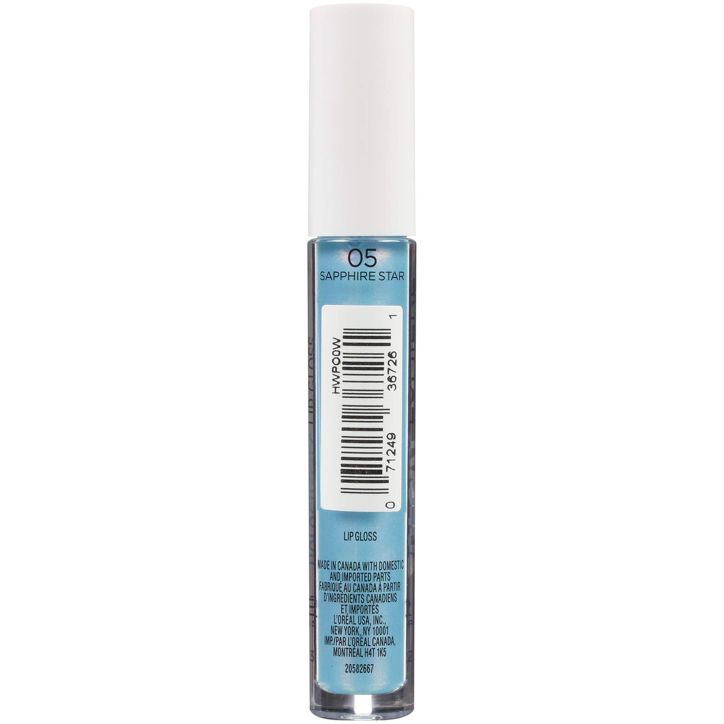 L'Oreal Paris Makeup Infallible Galaxy Lumiere Holographic Lip Gloss, Loaded with Iridescent Pearls, Wear Alone or as a Topper to your Favorite Beauty & Personal Care L'Oreal Paris