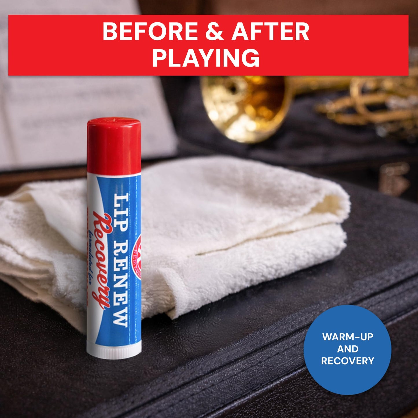 Robinson's Remedies tm Lip Renew Recovery Stick for Wind Musicians (4) Beauty and Personal Care Robinson's Remedies