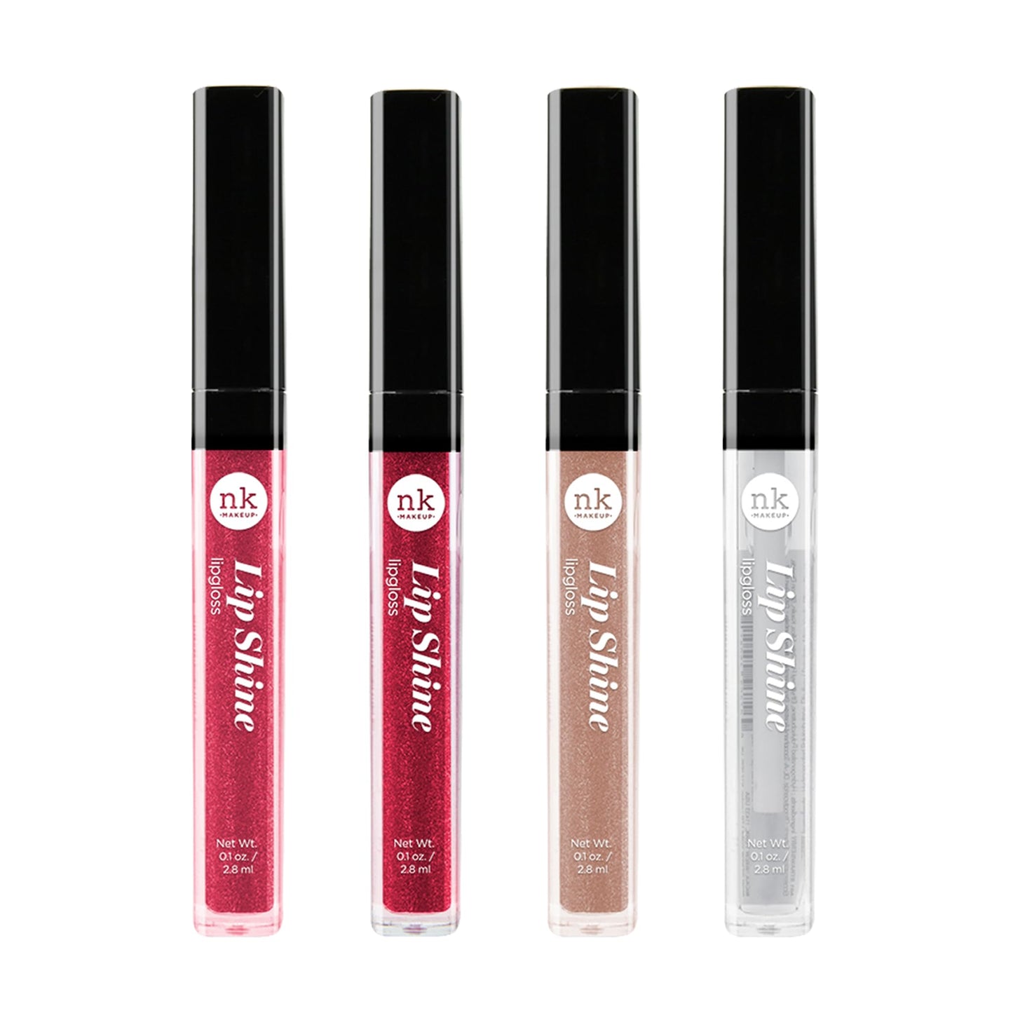 NICKA K NEW YORK Lip Shine, Cosmetics, vibrant colors, bright colors, shining lips, lip shine, long lasting, Multi Pack Colors (AMZ278) Beauty & Personal Care NICKA K NEW YORK