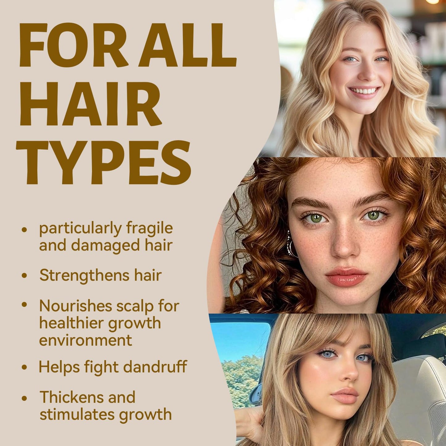 LUSETA Rice Water Shampoo and Conditioner Set for Hair Volume, Strengthening, Nourishing for Hair, Hydrating & Frizz Control, Revitalizes Shine Beauty & Personal Care L LUSETA