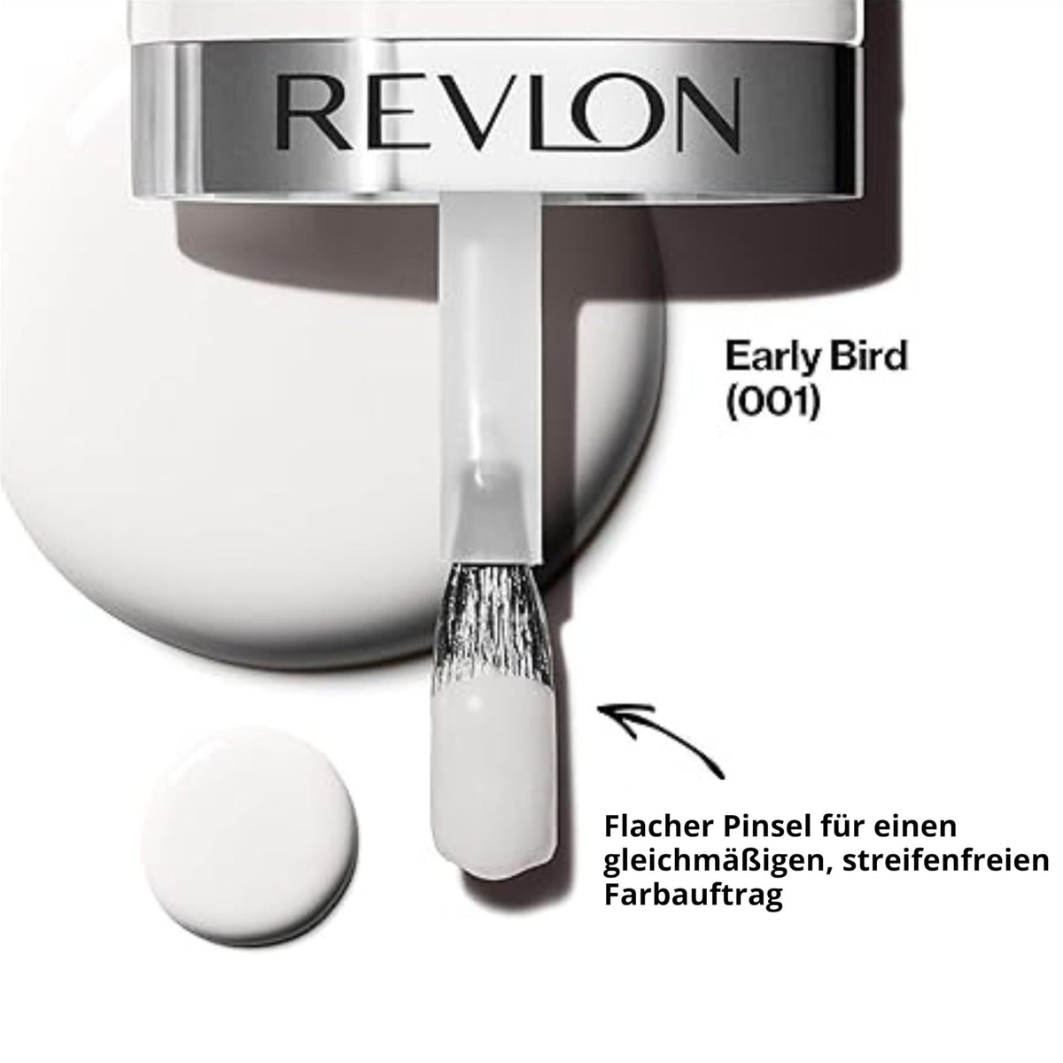 REVLON Ultra HD Snap Nail Color, Natural Rich Glossy Polish, 100% Vegan Formula, No Base or Top Coat Needed, 001 Early Bird, 0.27 fl oz Beauty & Personal Care REVLON