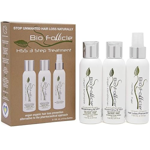 Bio Follicle 3 Step Treatment Package : Includes Shampoo, Conditioner, and Spray Beauty & Personal Care Bio Follicle