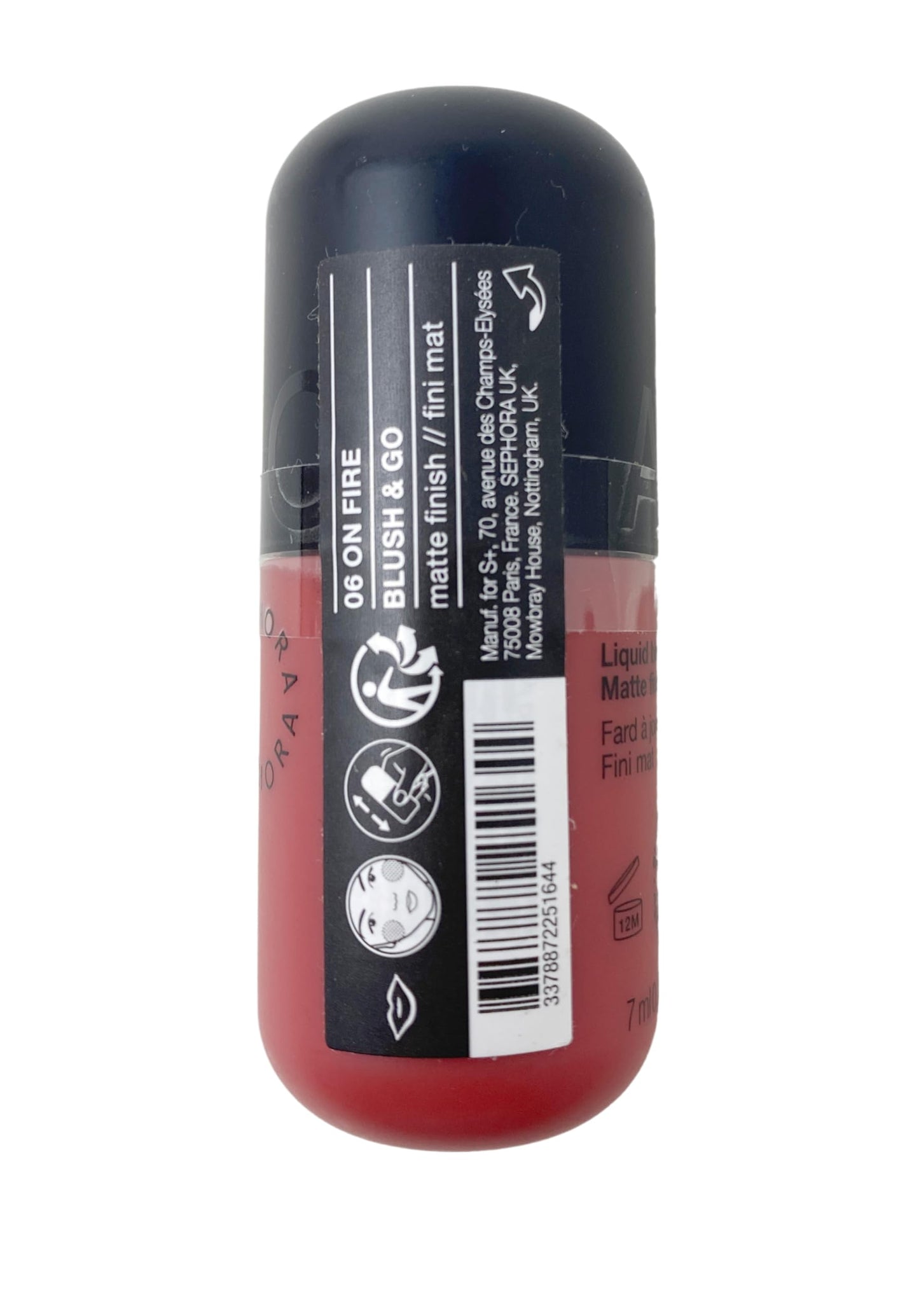 SEPHORA COLLECTION Blush & Go For Lip and Cheek - 06 ON FIRE (7 ml/.23 Fl Oz) Beauty & Personal Care SEPHORA