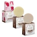 Solid Rice Protein Shampoo, Conditioner and Body Wash Bundle | Shampoo, Conditioner & Wash Bars For Hair and Body w/All Natural Plant Based Essential Beauty & Personal Care BAMBOEARTH