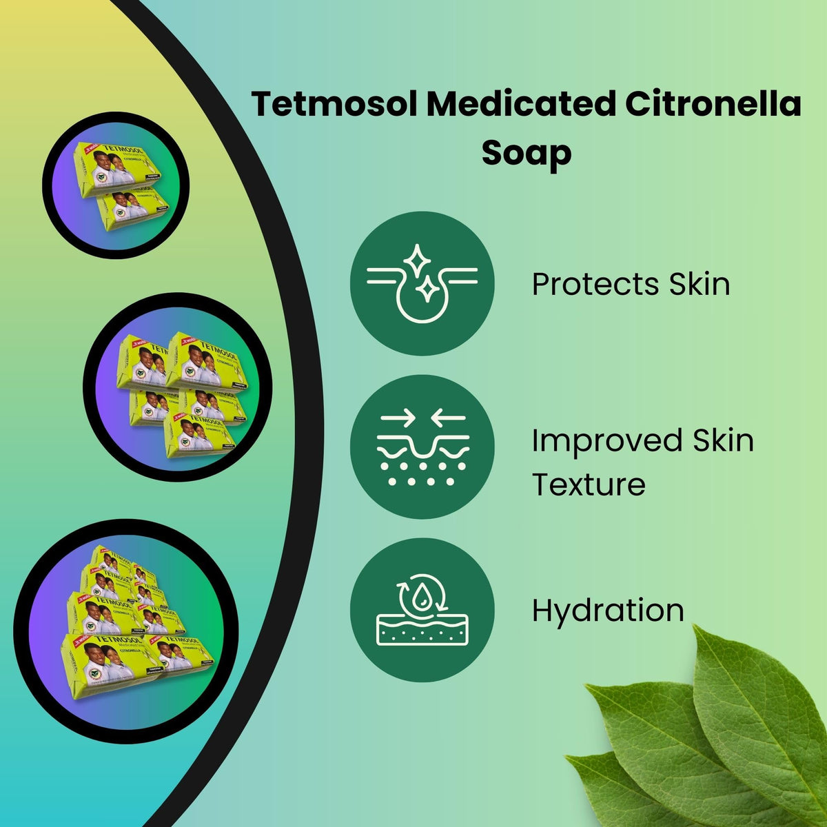 NatoGears Tetmosol Medicated Soap Big Size With Citronella 120g (5)