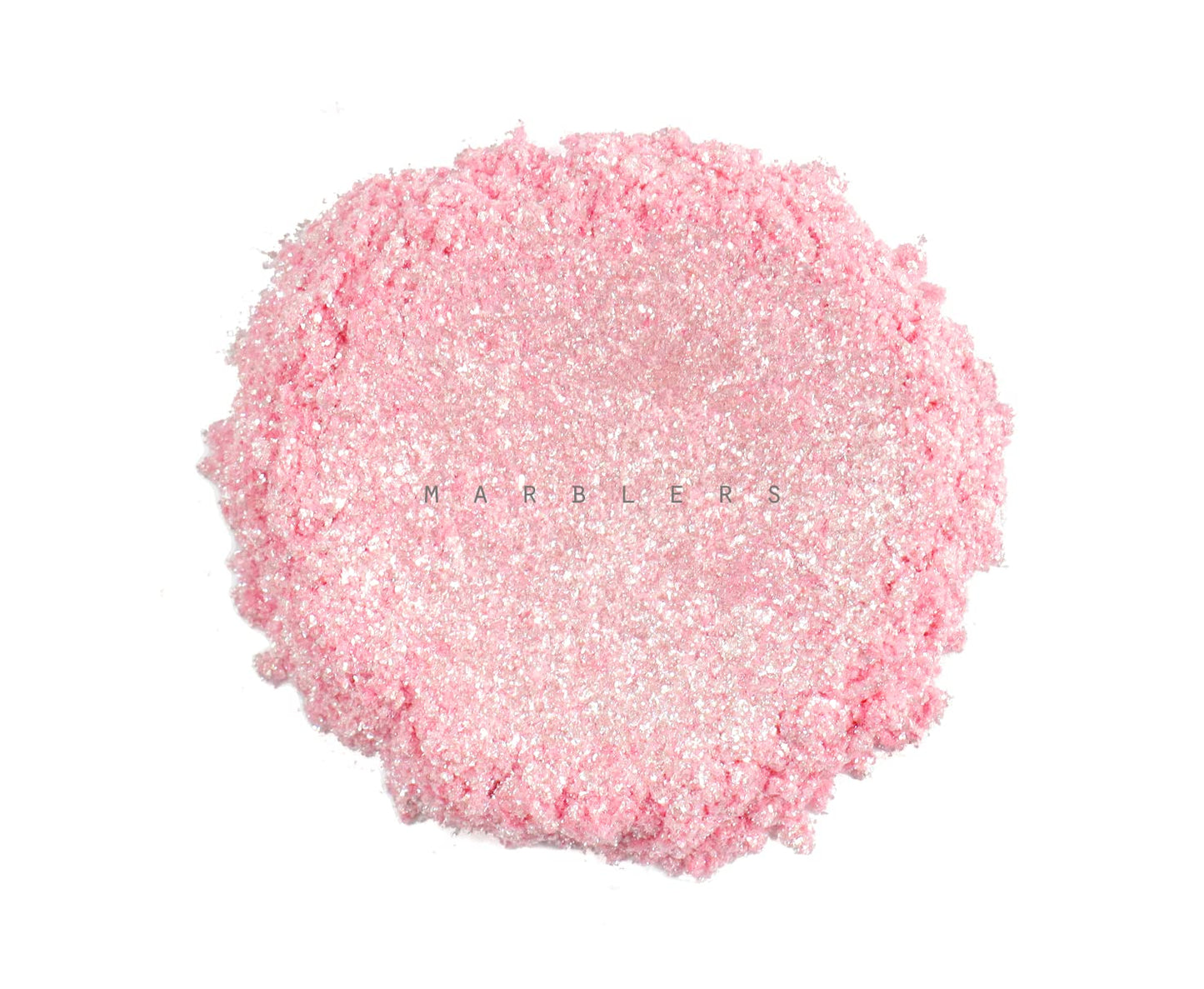 MARBLERS Chunky Natural Mica Powder [Peony Pearl] 0.11oz (3g) | Highly Pigmented | Non-Toxic, Vegan, Cruelty-Free | Eyeshadow, Body Butter, Nail Beauty & Personal Care MARBLERS