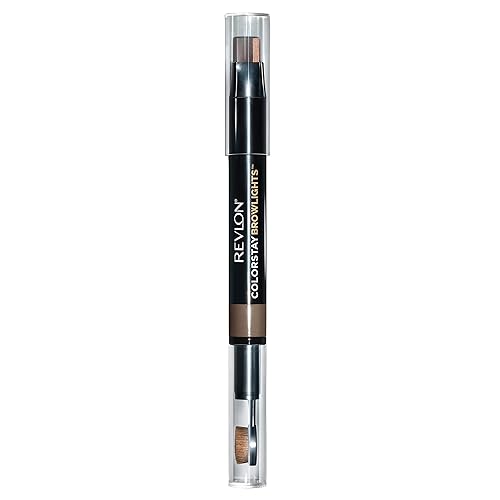 Revlon Colorstay Browlights Pencil, Eyebrow Pencil & Brow Highlighter, Medium Brown, 0.038 Beauty & Personal Care REVLON
