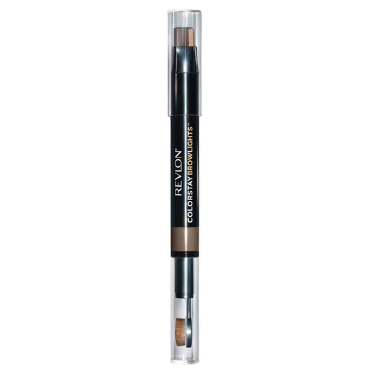 Revlon Colorstay Browlights Pencil, Eyebrow Pencil & Brow Highlighter, Medium Brown, 0.038 Beauty & Personal Care REVLON