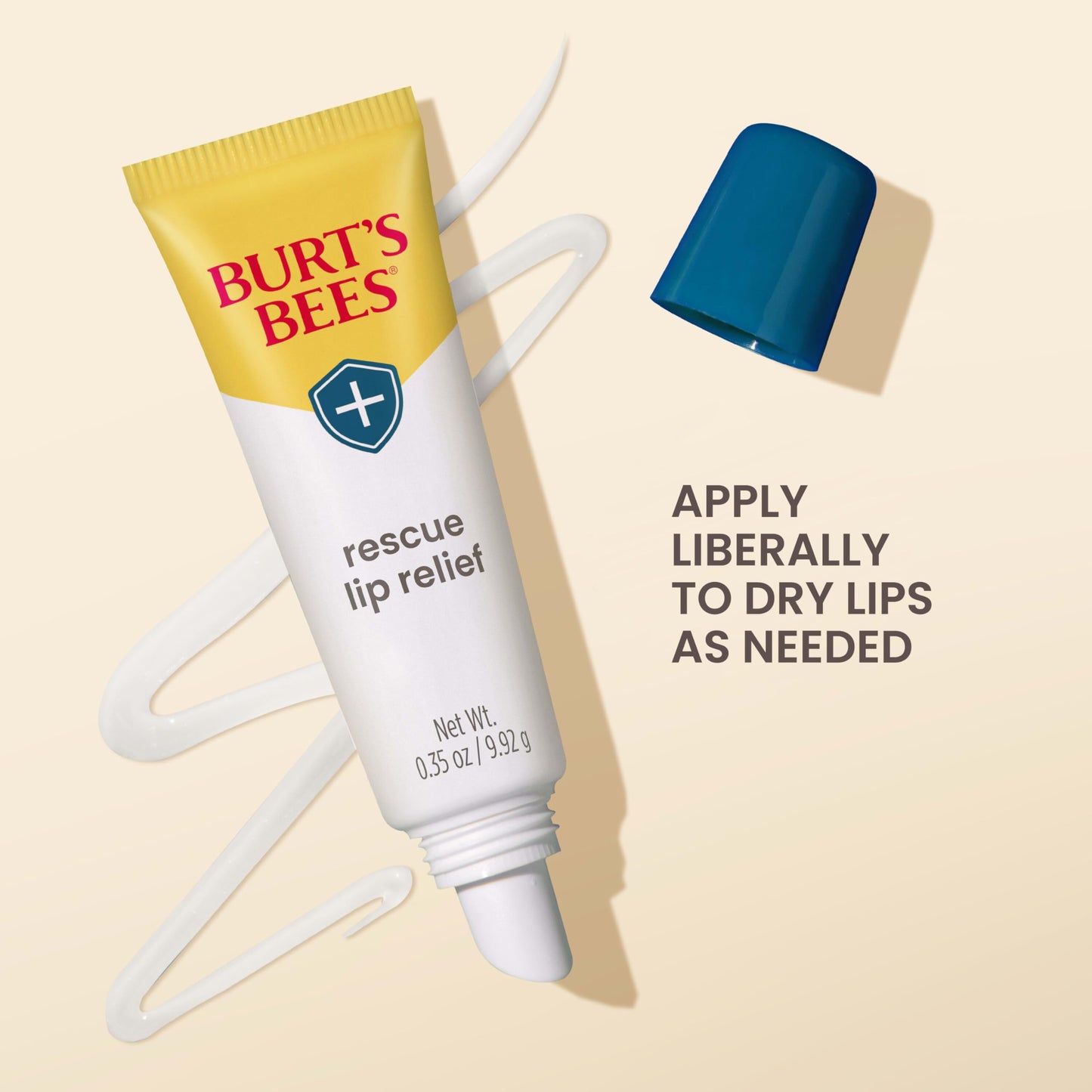 Burt’s Bees Rescue Lip Relief with Shea Butter and Echinacea, 100% Natural Origin, 0.35 Ounces(Pack May Vary) Beauty and Personal Care Burt's Bees