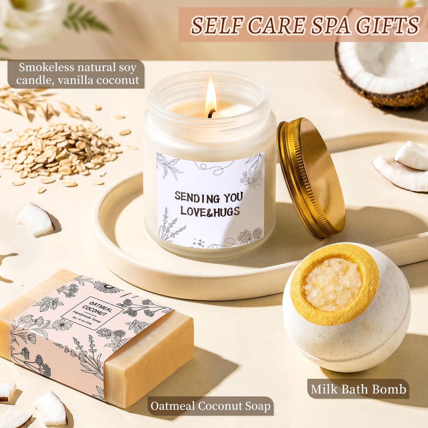 iFaveorr Get Well Soon Gift Baskets for Women, Self Care Package for Women Beauty and Personal Care iFaveorr