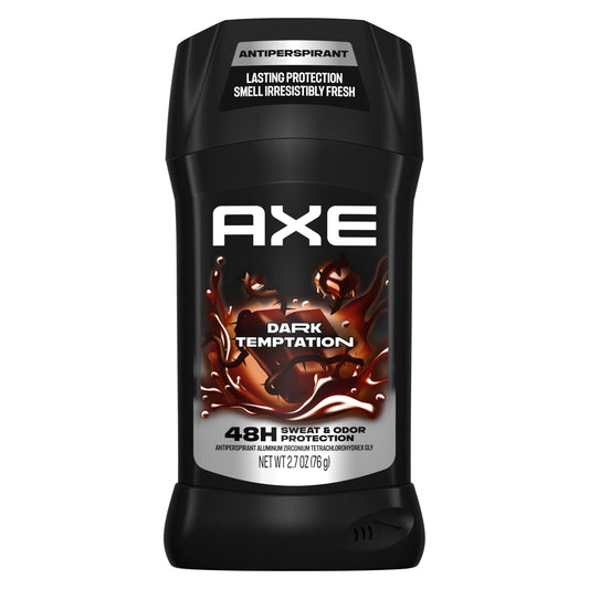 AXE Antiperspirant Stick for Men Dark Temptation 48 Hour Sweat and Odor Protection for Long Lasting Freshness Smooth Dark Chocolate Scent Men's Beauty and Personal Care AXE