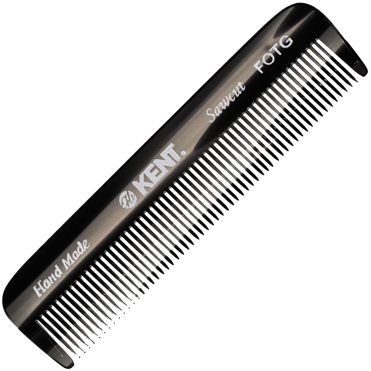 Kent FOT G 4.5" Handmade Pocket and Travel Comb - Fine Tooth Styling Comb for Fine or Thinning Hair, Mustache, Beard, and Hair Care Beauty & Personal Care KENT