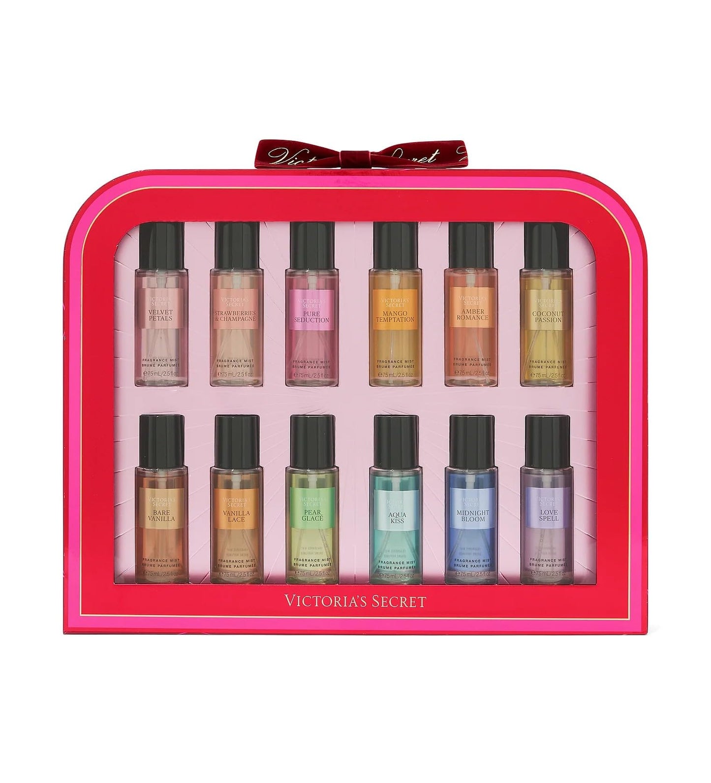 Victoria's Secret Ultimate Fragrance Exploration Body Mist Set , 0.21 Fl Oz (Pack of 12), Total - 2.5 Fl oz Beauty & Personal Care Victoria's Secret