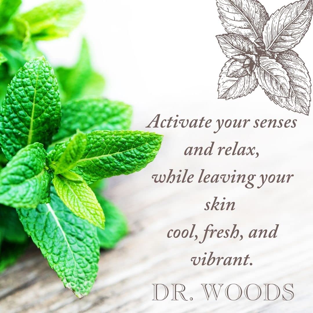 Dr. Woods Peppermint Liquid Castile Soap- Castile Soap with Pure Peppermint Oil, Body Wash for Men and Women, Contains Olive Oil, Natural Cleaner Beauty & Personal Care Dr. Woods