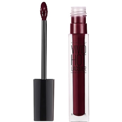 Maybelline Color Sensational Vivid Hot Lacquer Lip Gloss, Retro, 0.17 fl. oz. Beauty & Personal Care MAYBELLINE