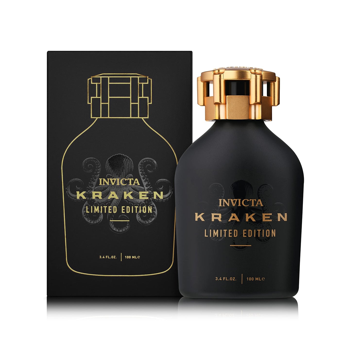 Invicta Kraken EDP Spray (Limited Edition) Men 3.4 oz Beauty & Personal Care Invicta