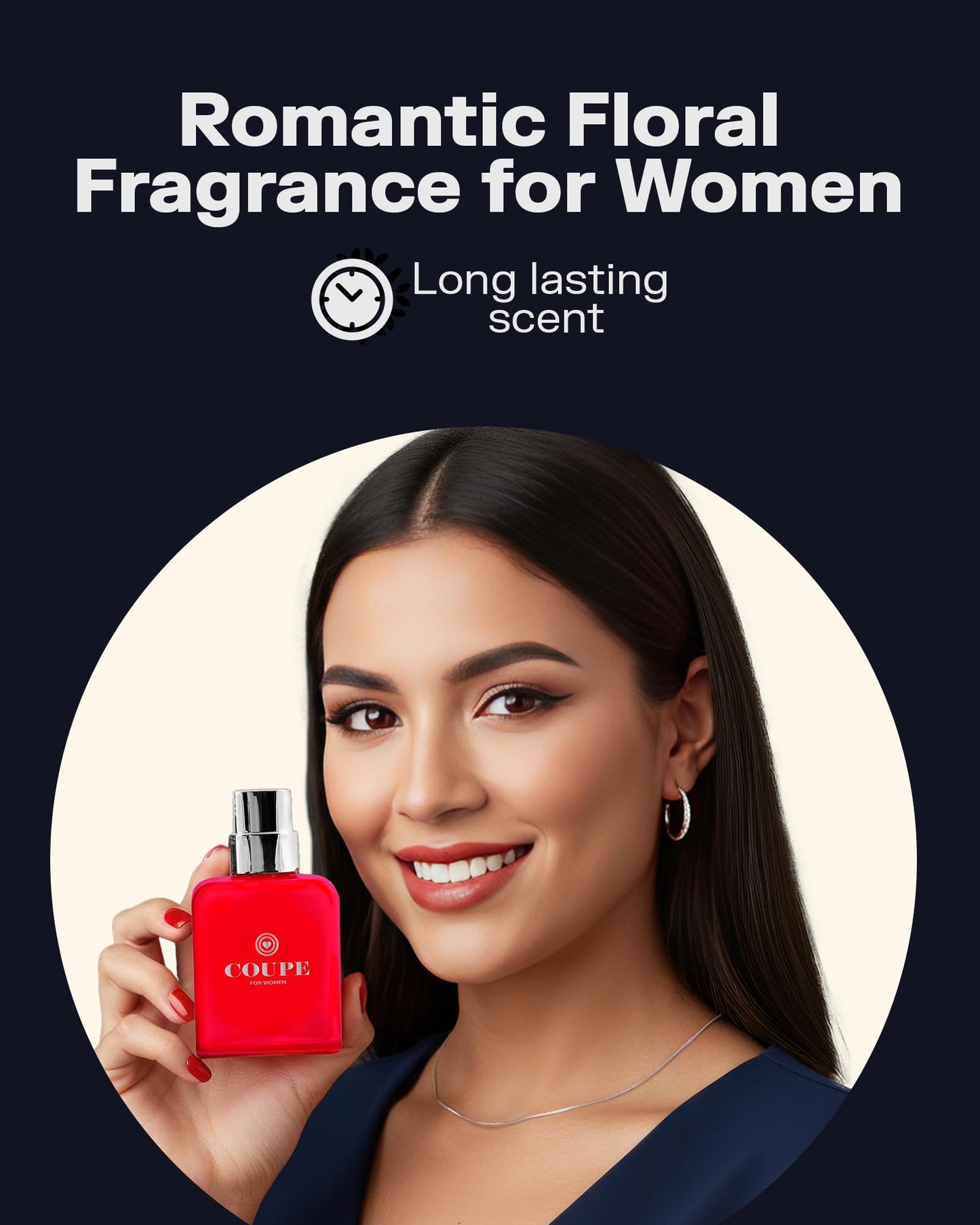 PB ParfumsBelcam Coupe For Women Eau de Parfum Spray - Fruity Floral Perfume with Wild Strawberry, Pink Pepper & Cedarwood - Elegant Women’s Beauty & Personal Care PB ParfumsBelcam