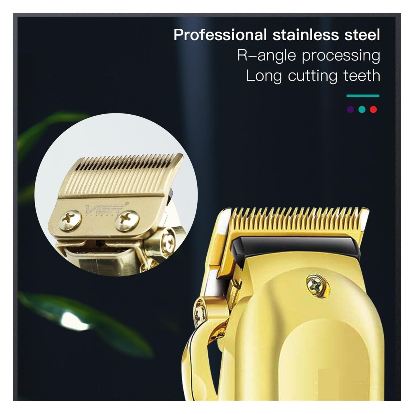 Razors Hair Clipper Hair Trimmer for Men Hair Cutting Machine Beard Trimmer Profesional Cordless Haircut Machine Rechargeable(Gold Without Box) Beauty and Personal Care EWKYLSEM